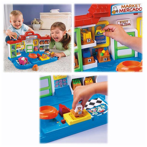 Маленькие человечки — Магазин, Fisher-Price