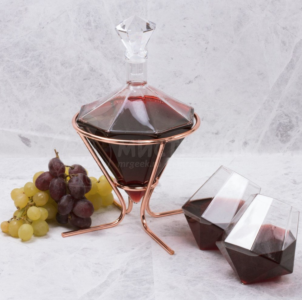 Алмазный набор Diamond Decanter Set