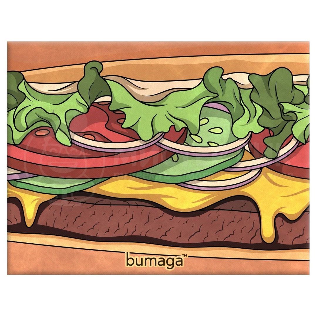 Обложка для студенческого билета Bumaga Burger