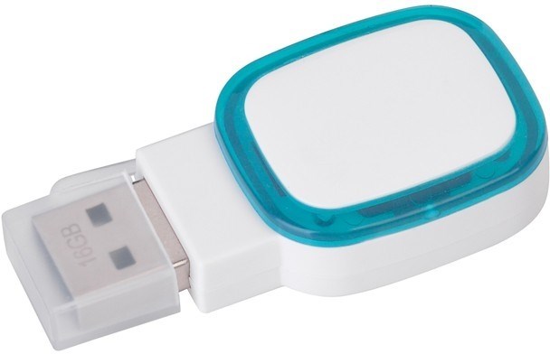 Флеш-карта с подсветкой логотипа, объем памяти 16 GB
