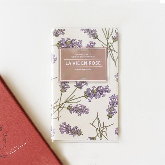 Недатированный планинг La Vie en Rose Lavender