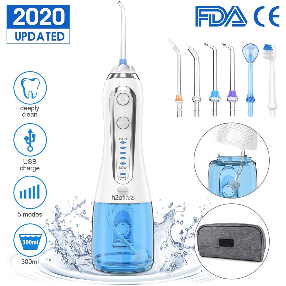 Портативный ирригатор для полости рта H2ofloss, 300 мл