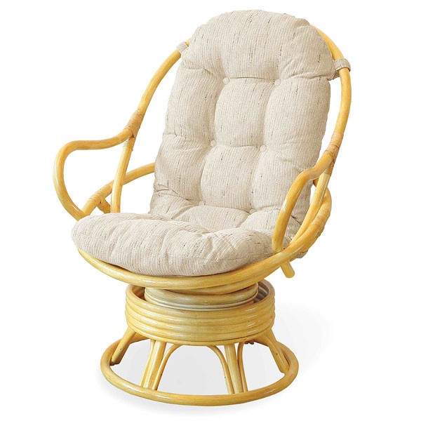 Кресло-качалка с подушкой Classic Rattan
