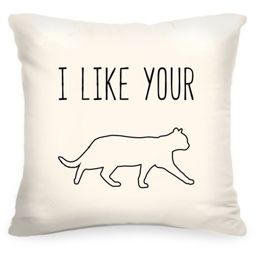 Подушка «I like your»