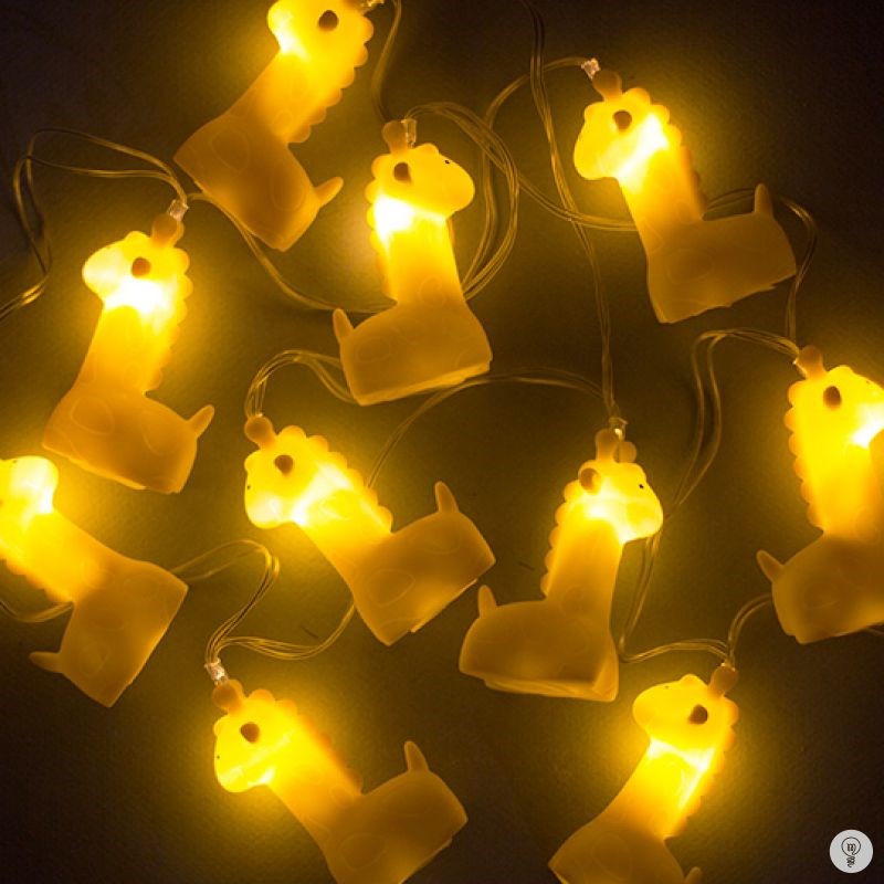 Светодиодная гирлянда Bright Giraffe желтая