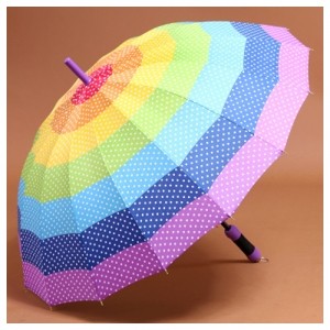 Зонт Rainbow with dots