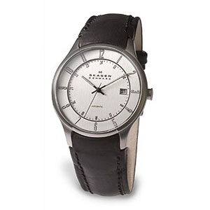 Мужские наручные часы Skagen Leather