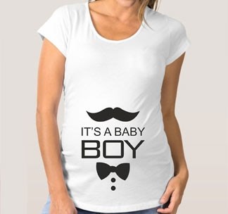 Футболка для беременных Its a Baby Boy