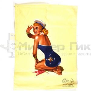 Кухонное ретро-полотенце в тубусе Pin Up