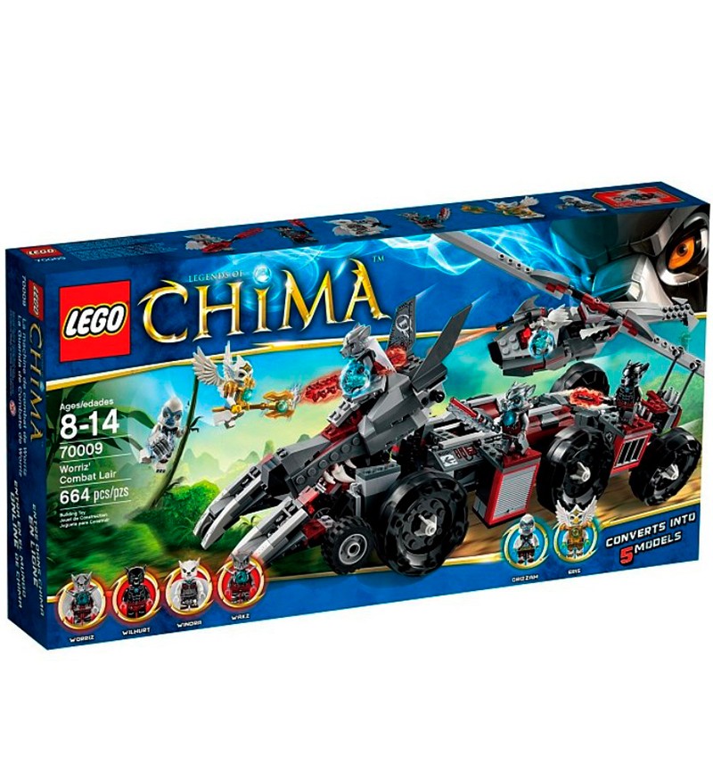 Конструктор Lego Chima Бронетранспортёр Волка Воррица