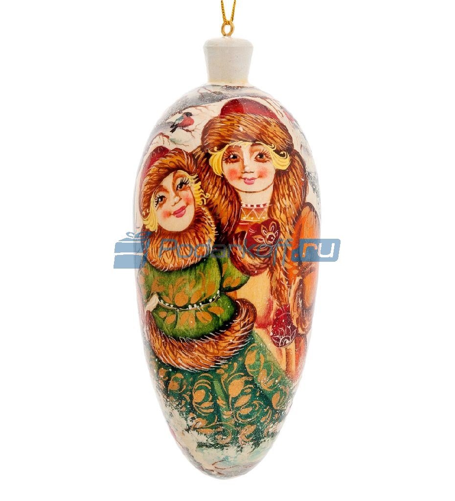 Елочная игрушка Любовь в Рождество