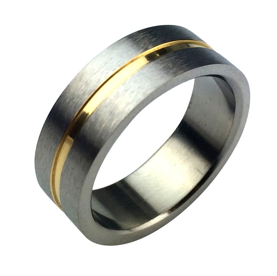 Кольцо из стали Respect Steel