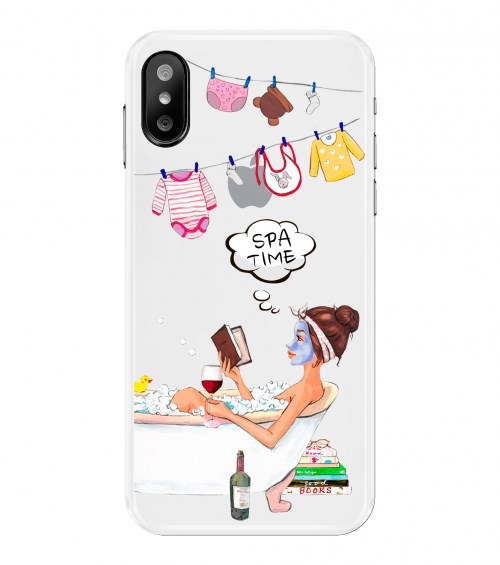 Чехол для iPhone «Spa time»