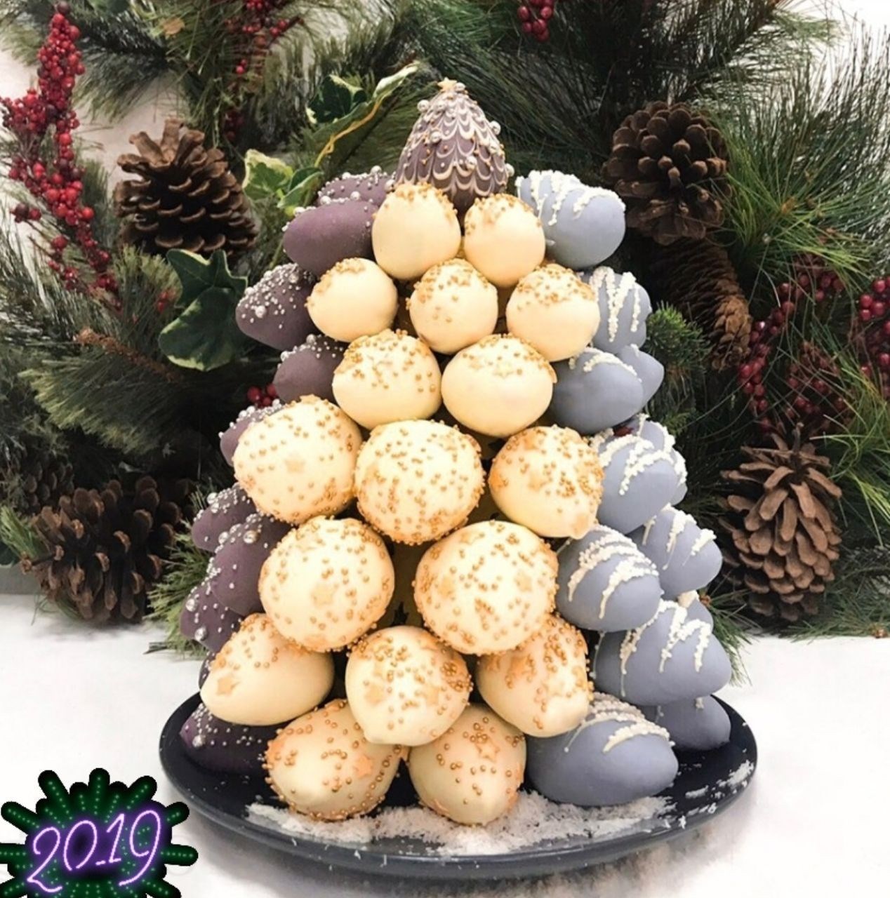 Клубничная ёлочка