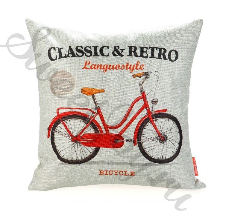 Диванная подушка Classic & Retro – Bicycle