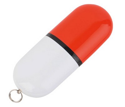 Флеш-карта USB 2.0 на 8 Gb в форме капсулы