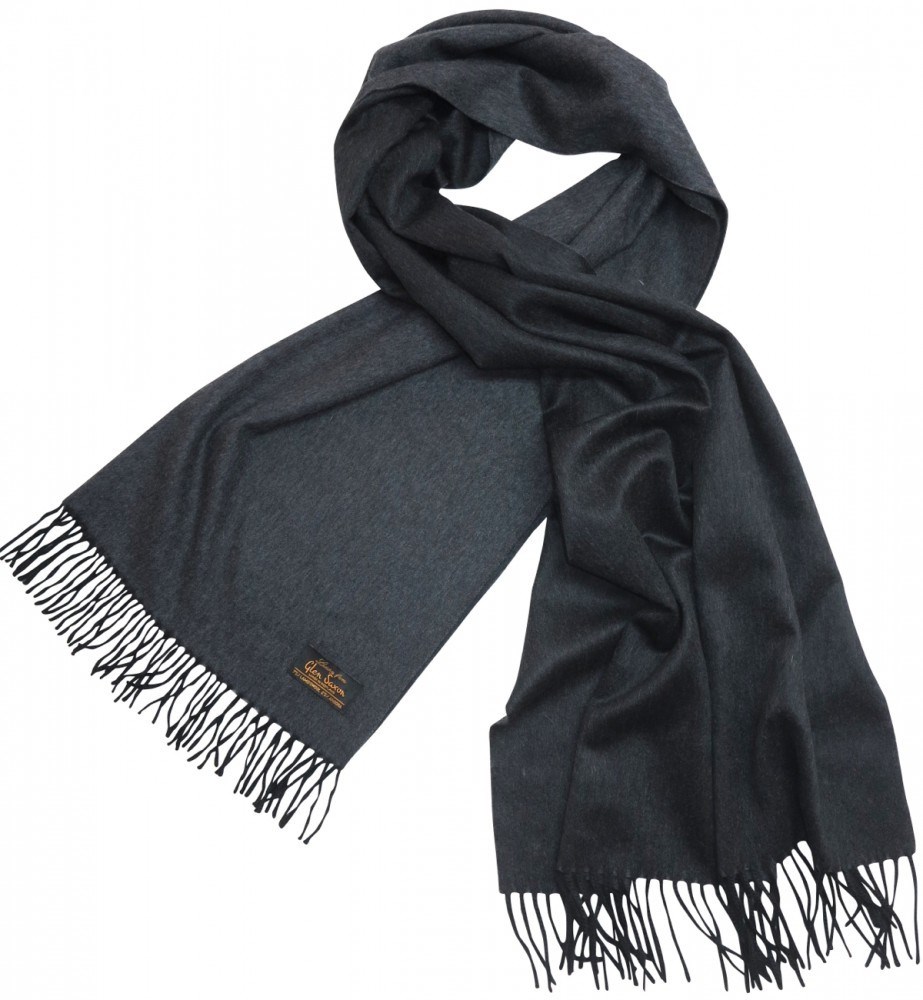 Плед-шарф Lamora Black/Darkgrey от Glen Saxon