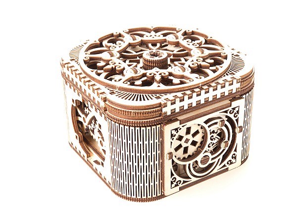 Конструктор 3D-пазл Ugears Шкатулка с секретом