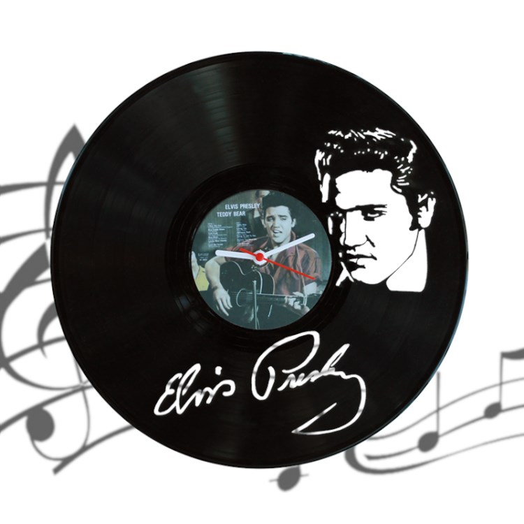 Часы-пластинка Elvis Presley