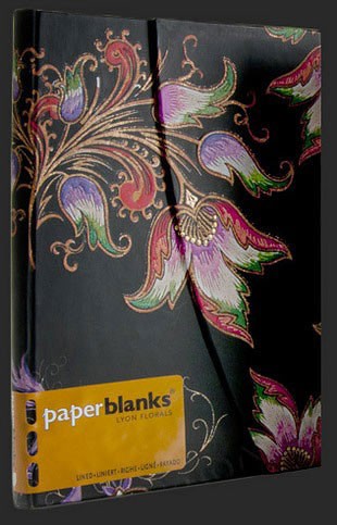 Блокнот от Paperblanks Цветочный каскад и чёрное дерево