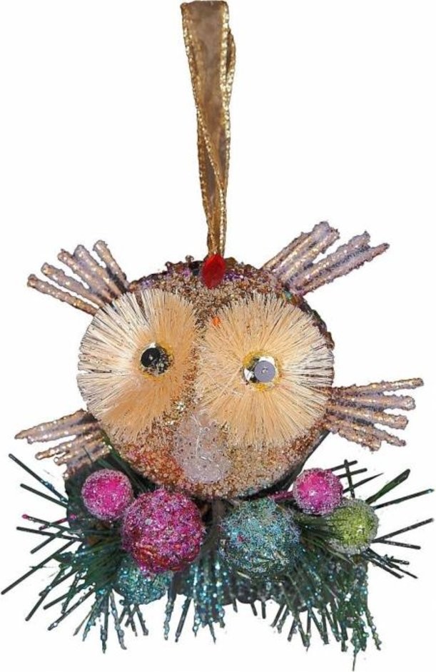 Коллекционное елочное украшение Сова Mister Christmas