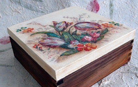 Подарочный сертификат на мастер класс Искусство декупажа