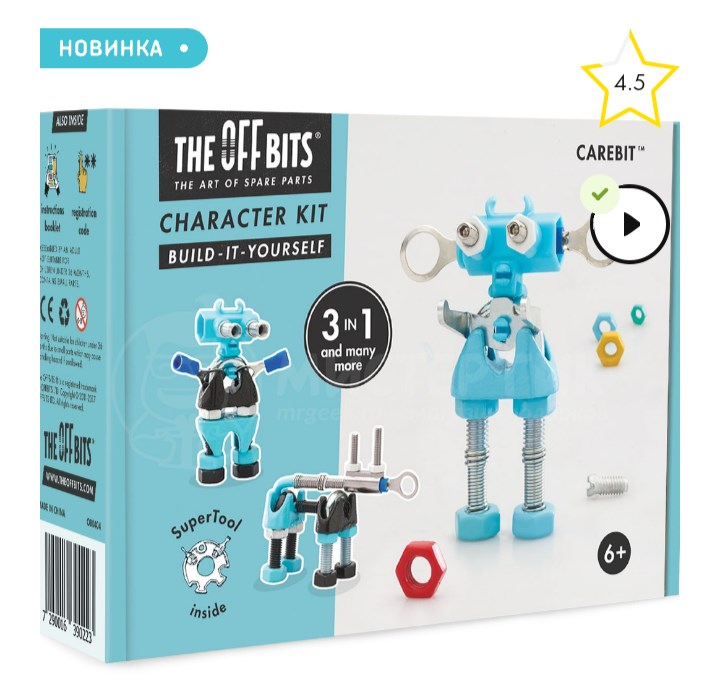 Игрушка-конструктор The Offbits Carebit