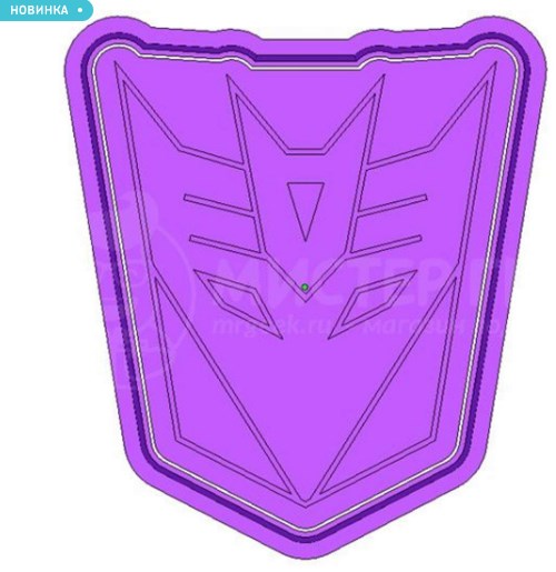 Форма для печенья Transformers Десептиконы