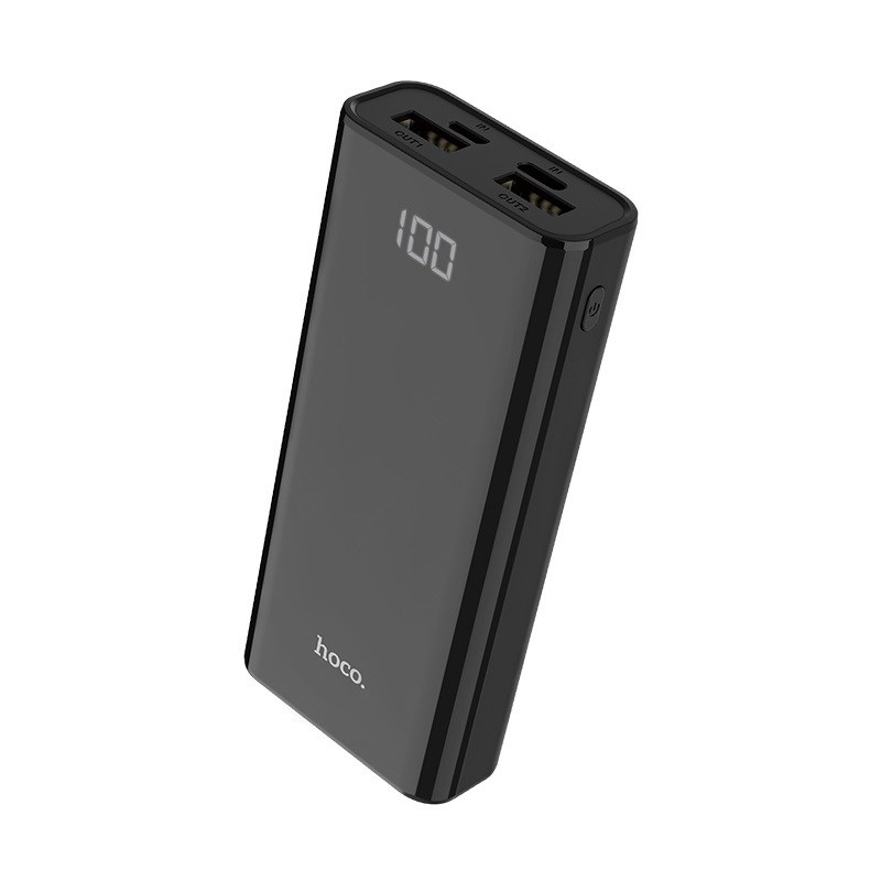 Power Bank 10000 mАh с 2 USB 2А/2А (HOCO J45)