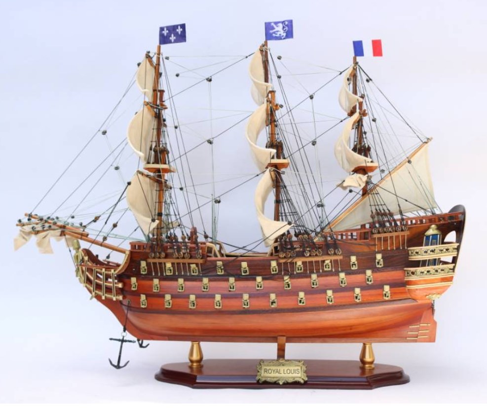 Модель парусника Royal Louis, Франция TS-0010-W-60