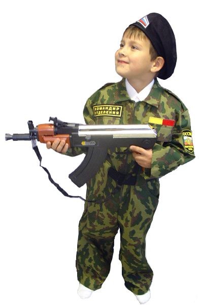 Карнавальный костюм Спецназ, 6-10 лет