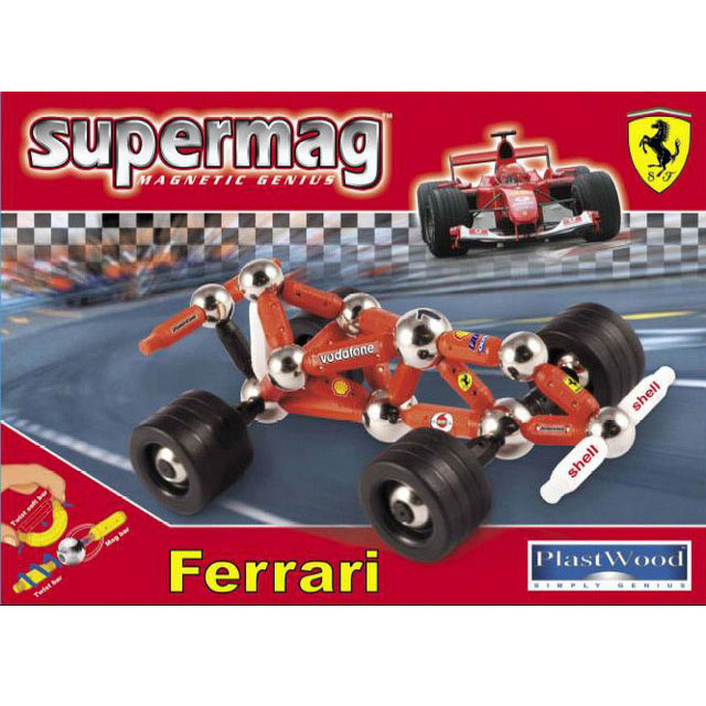 Магнитный конструктор Supermag «Маленькая Феррари»