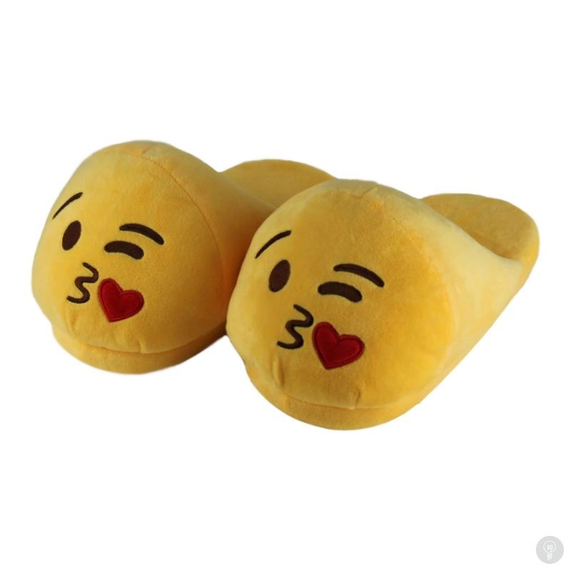 Тапочки без пятки Emoji Kiss