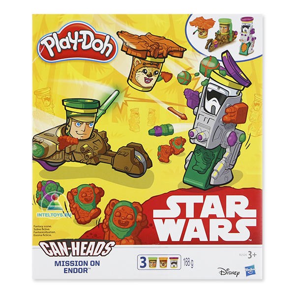 Игровой набор пластилина Play-Doh Star Wars «Миссия Эндора»