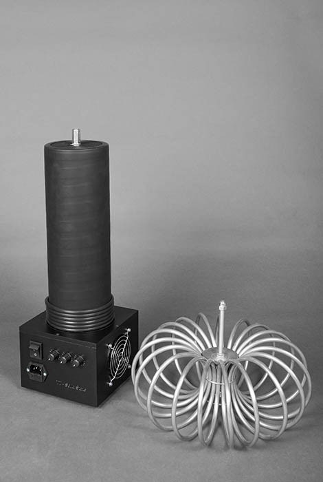 Катушка Тесла TT-Solid State 65 см. с тороидом