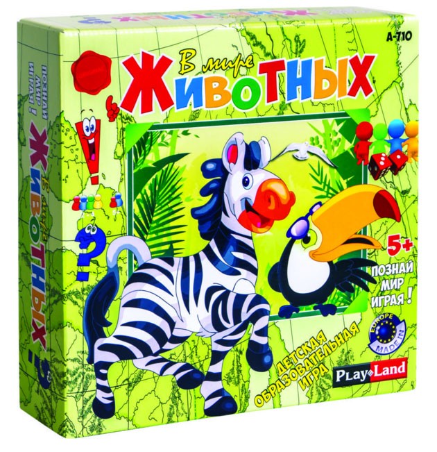 Настольная игра «В мире Животных»