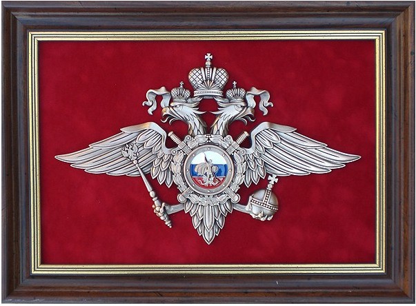 Плакетка Герб МВД