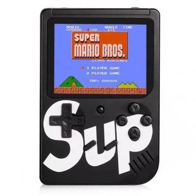 Черная игровая приставка SUP Gamebox Plus 400 в 1