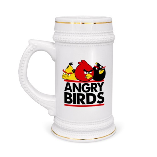 Пивная кружка Angry birds