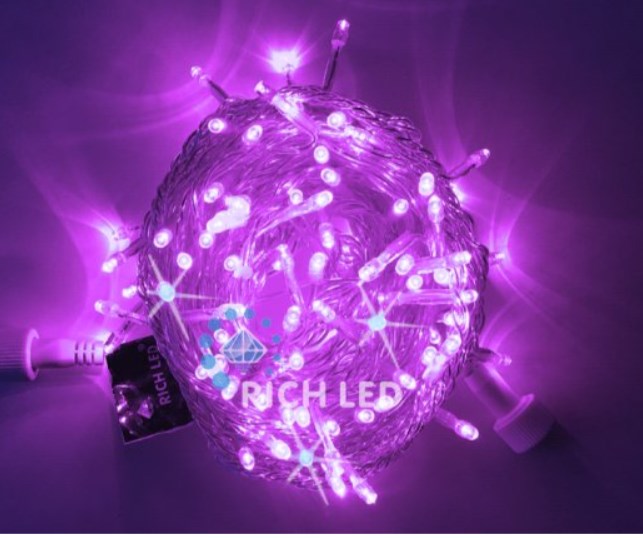 Светодиодная гирлянда Rich Led RL-S10CF-24V-T/V
