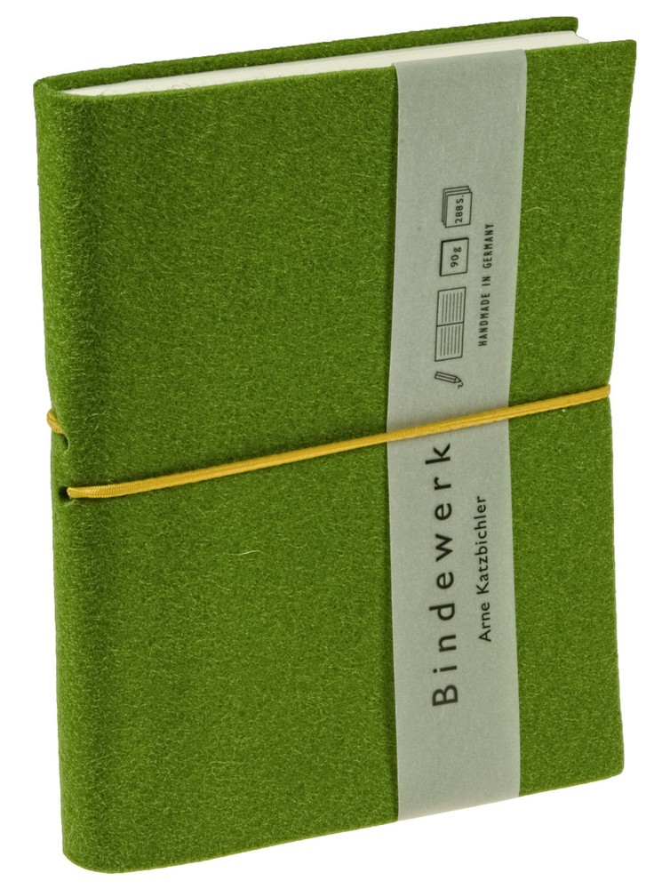 Книга для записей Feltbook, зеленая