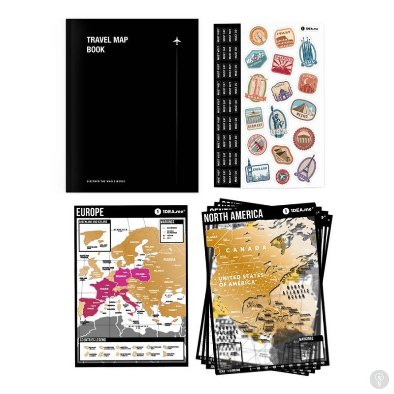 Планер путешествий Travel Map Book