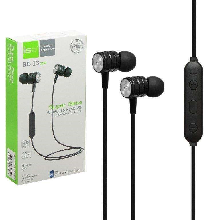 Наушники Bluetooth с микрофоном ISA BE-13 Super Bass