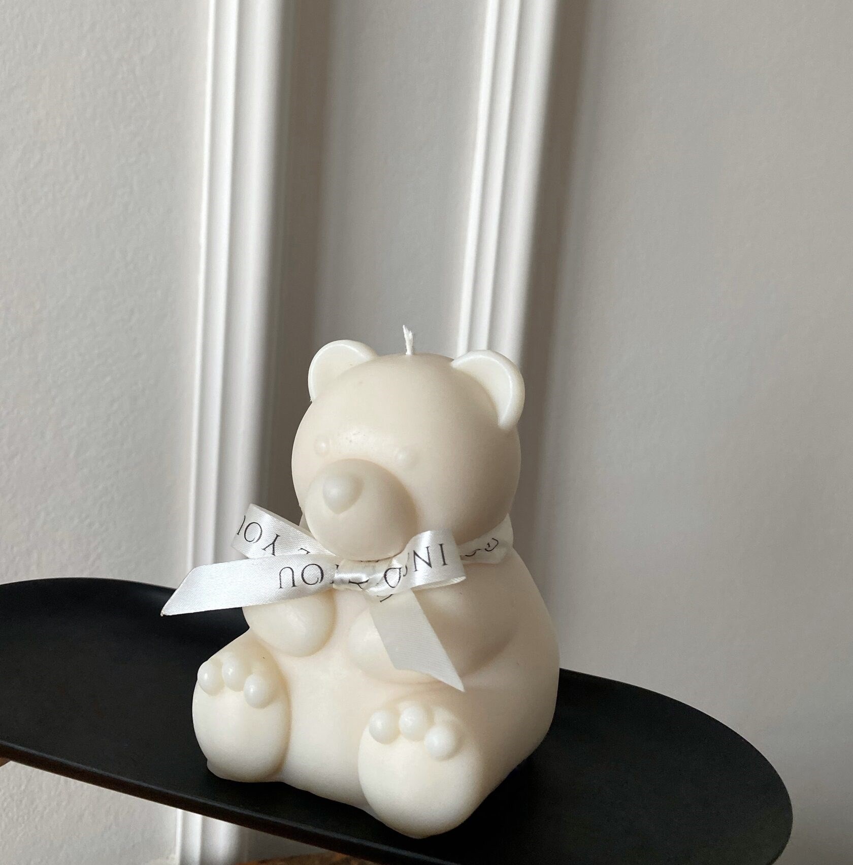 Свеча из оливкового воска «Teddy Bear», 10 см