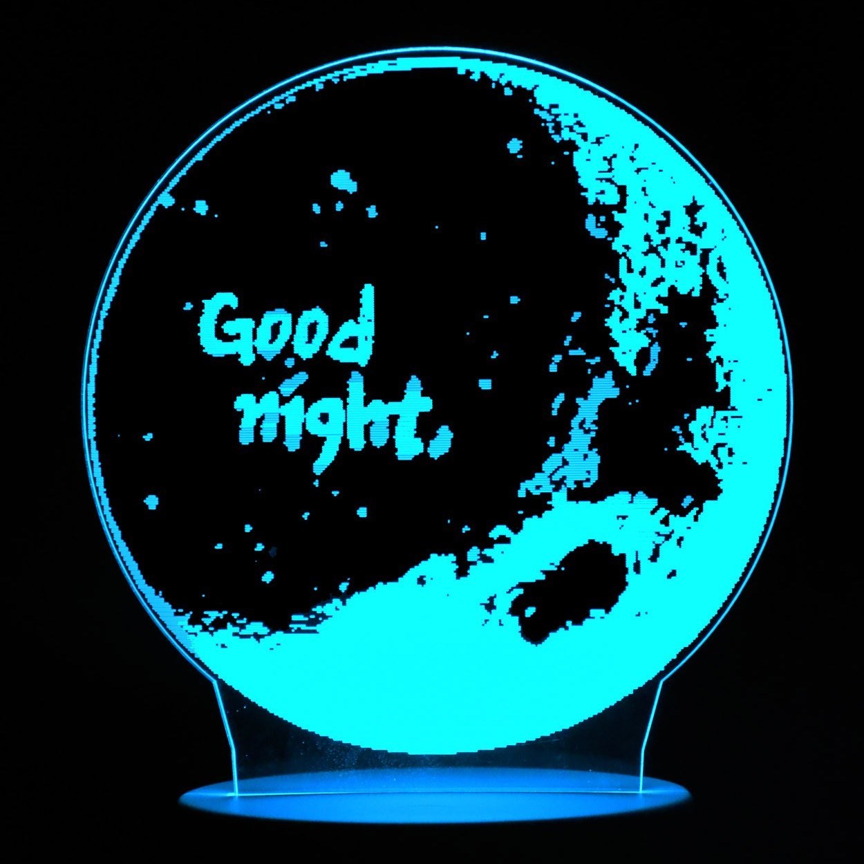 3D-ночник Луна. Good night