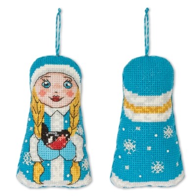 Набор для вышивания Игрушка. Снегурочка