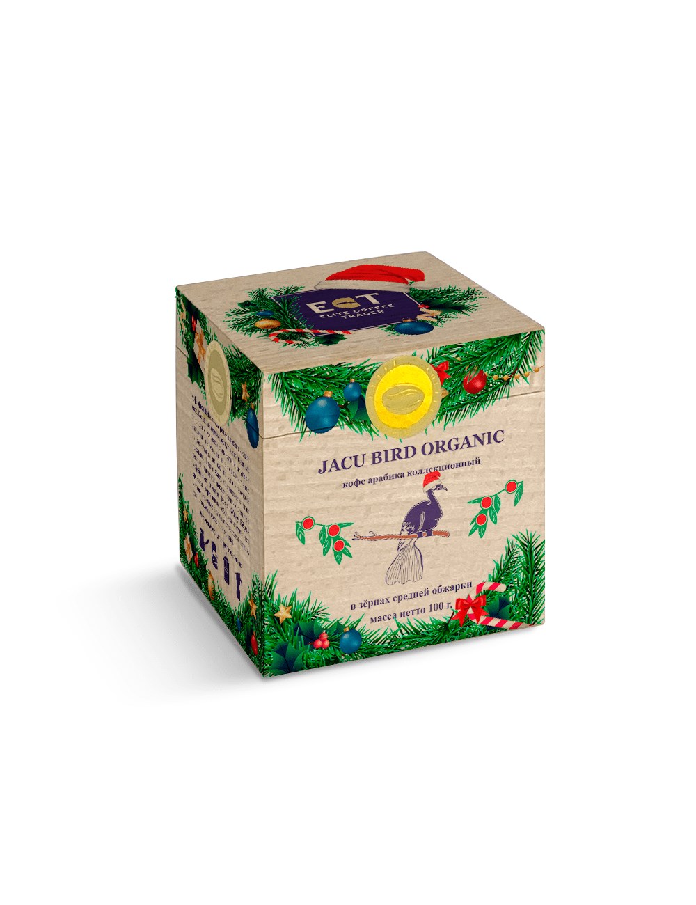 CHRISTMAS COLLECTION | Кофе Jacu Bird | Шкатулка | 100g | Новогодний подарок