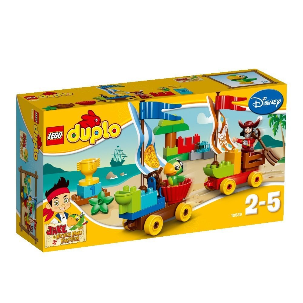 Конструктор LEGO DUPLO Джейк. Гонки на пляже