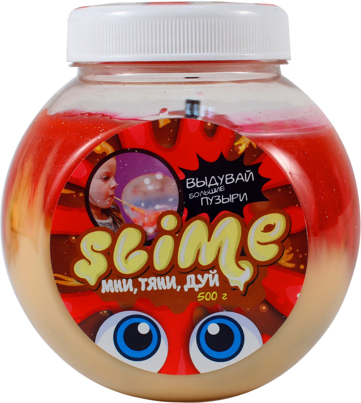 Slime Mega Mix (мороженое + клубника + кола)