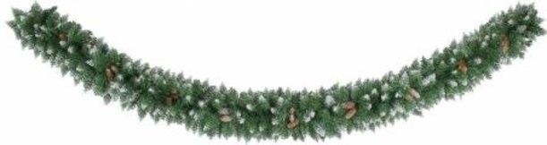Украшение из искусственной хвои Гирлянда Garland Alaska